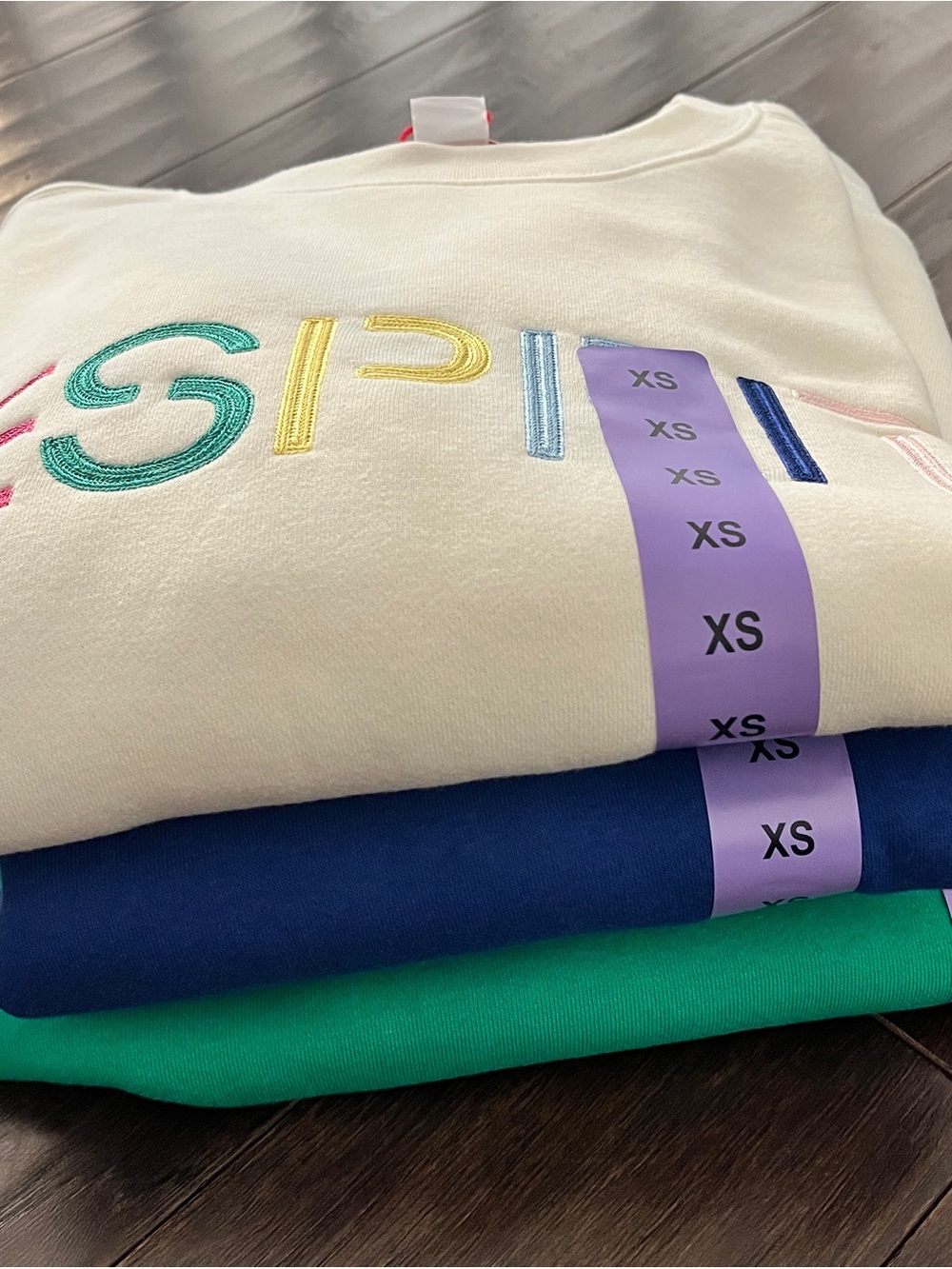 NWT Viral Retro Esprit Crewneck Sweatshirts Size Set of 3 - XS